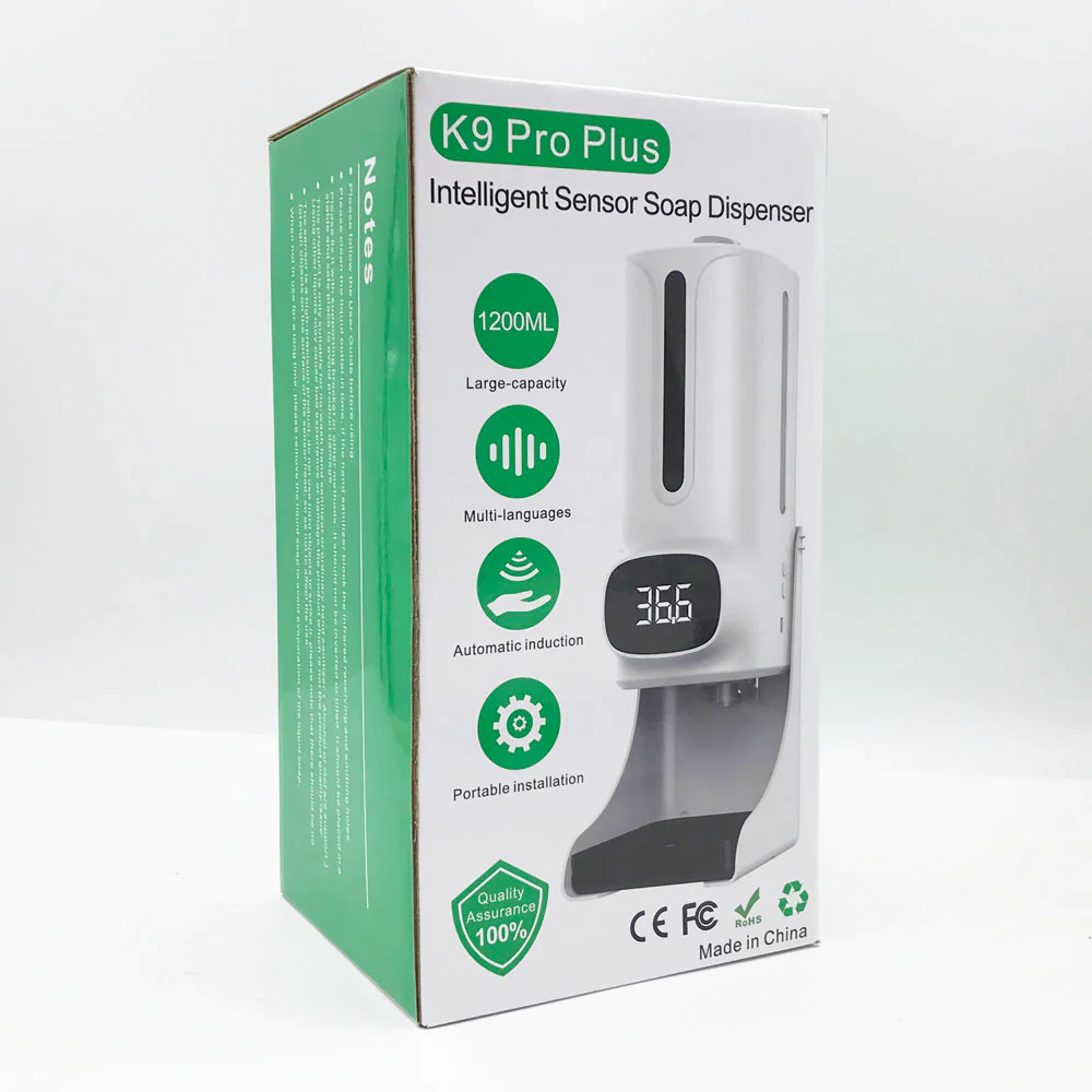 Temperature Monitor with Sanitizer Dispenser - Image 2