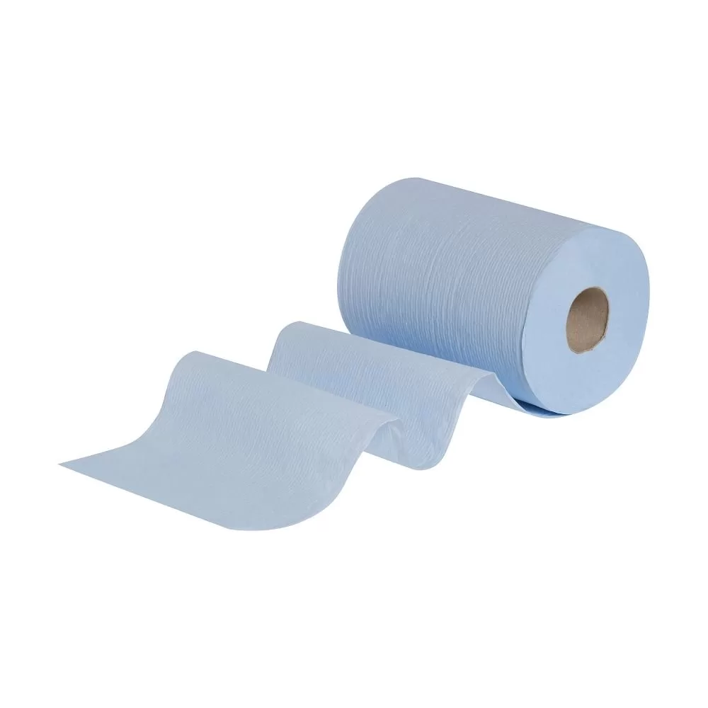 Kimberly Clark Wypall L10 Paper Wipes Roll of 115 Blue - Image 2