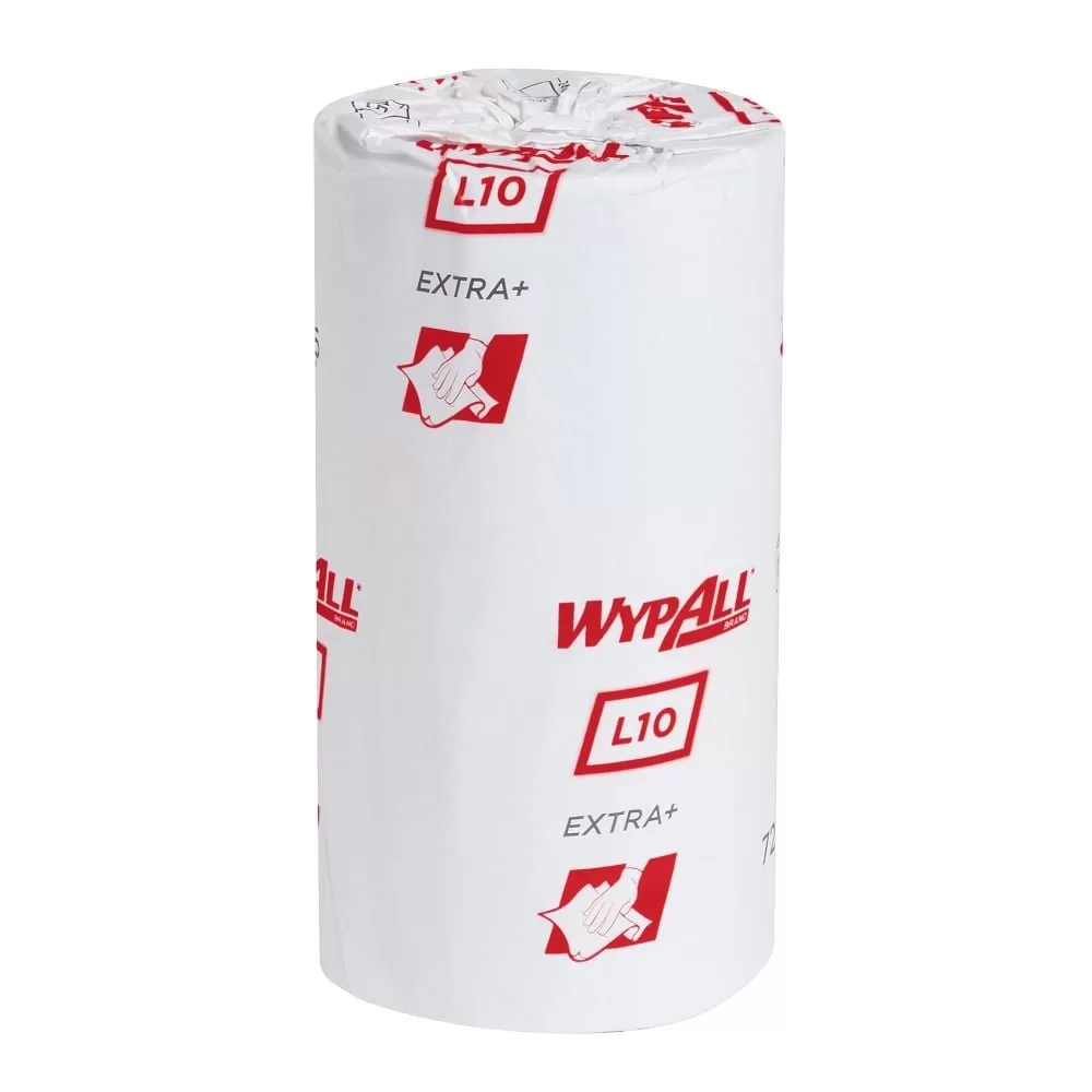 Kimberly Clark Wypall L10 Paper Wipes Roll of 115 Blue - Image 3