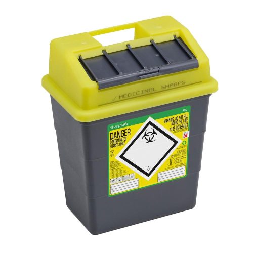 Sharpsafe 13L Sharps Bin