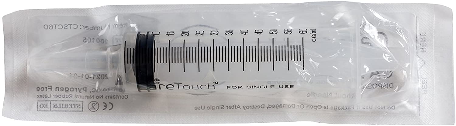 60mL Syringe with Catheter Tip - Image 3